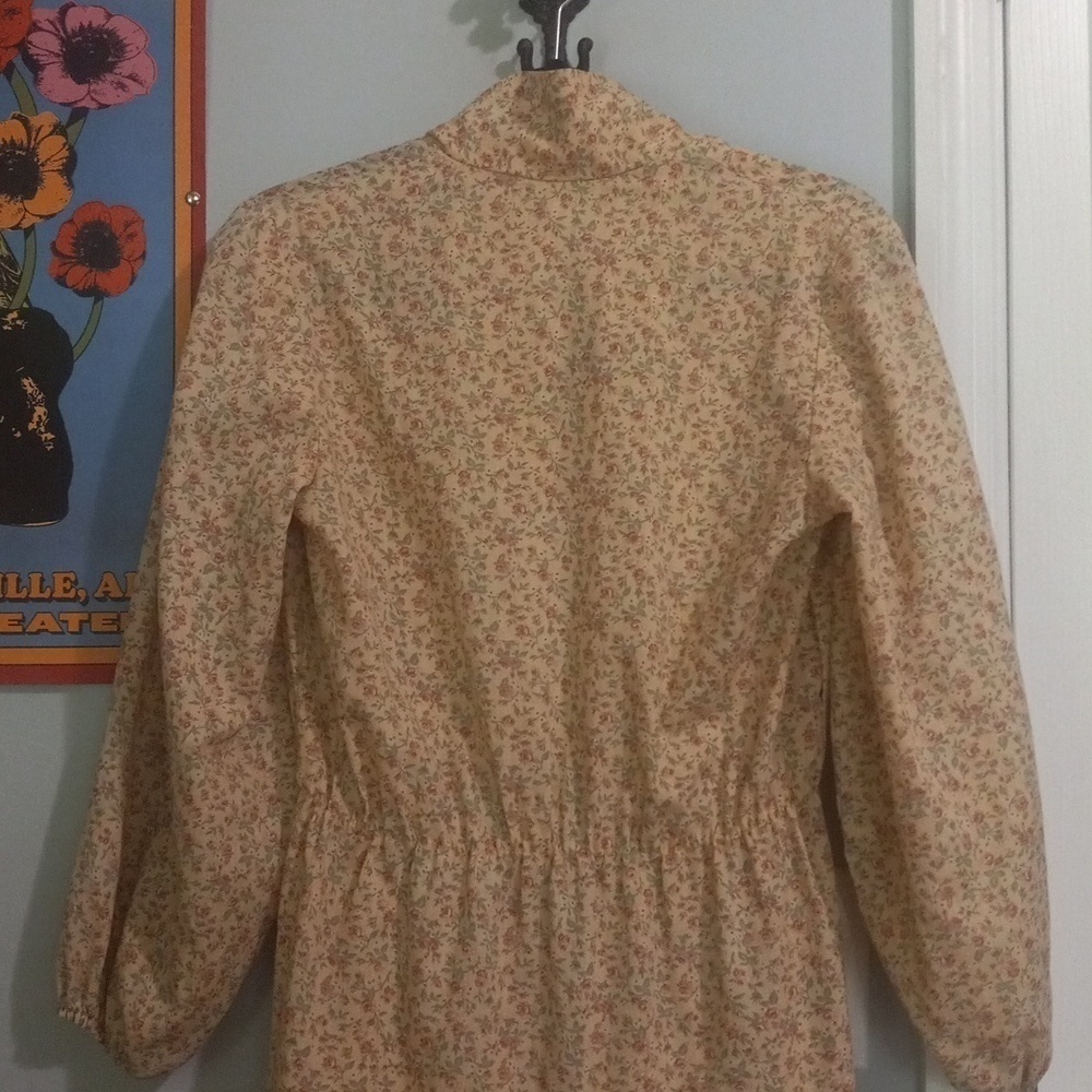 Vintage 70s Carla Gay Prairie Dress Floral Cottagecore Gunne Sax Style Midi - Picture 15 of 16